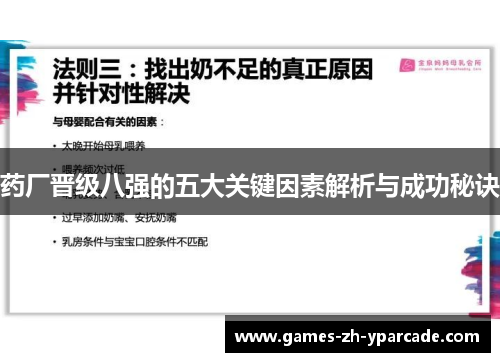 药厂晋级八强的五大关键因素解析与成功秘诀